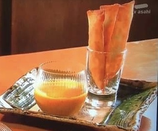 テレビ朝日「食彩の王国」で紹介されました、内藤かぼちゃの料理は【要予約制】になります。